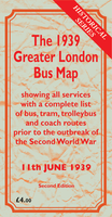 The 1939 Greater London Bus Map Second Edition