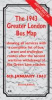 The 1943 Greater London Bus Map Second Edition