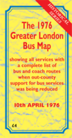 The 1976  Greater London Bus Map