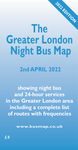 The Greater London Night Bus Map 2022